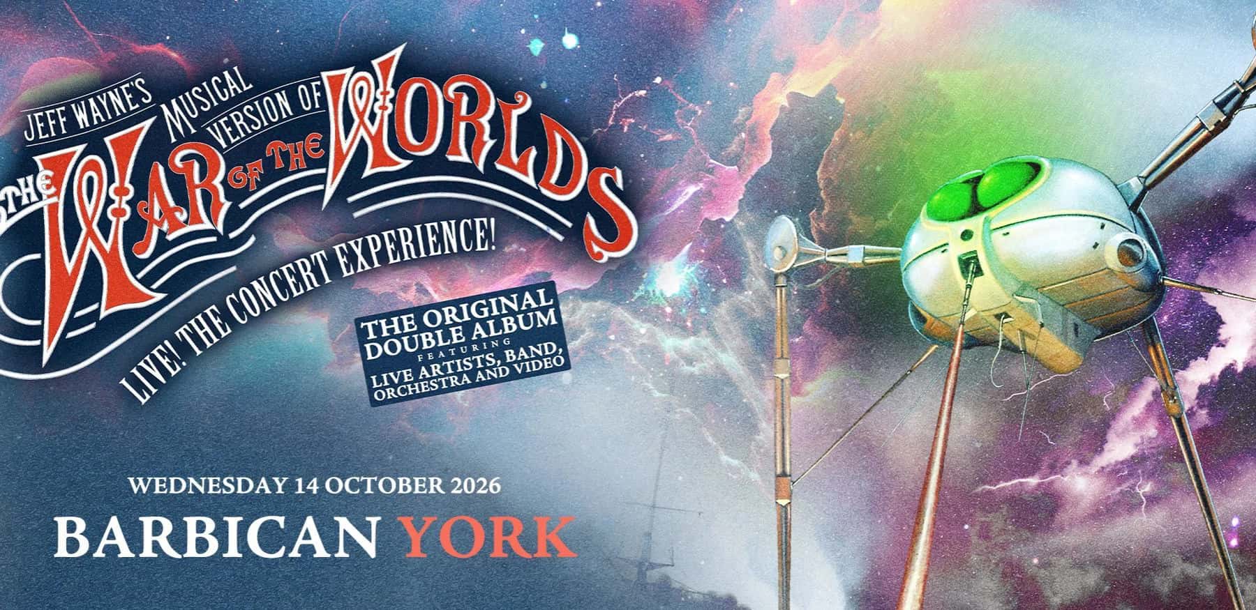 Jeff Wayne's Musical Version of The War of the Worlds Live! The Concert Experience