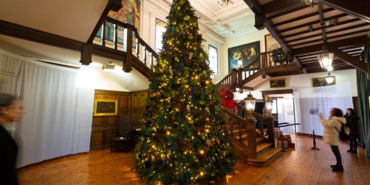 Árbol de Navidad del Pazo de Castrelos