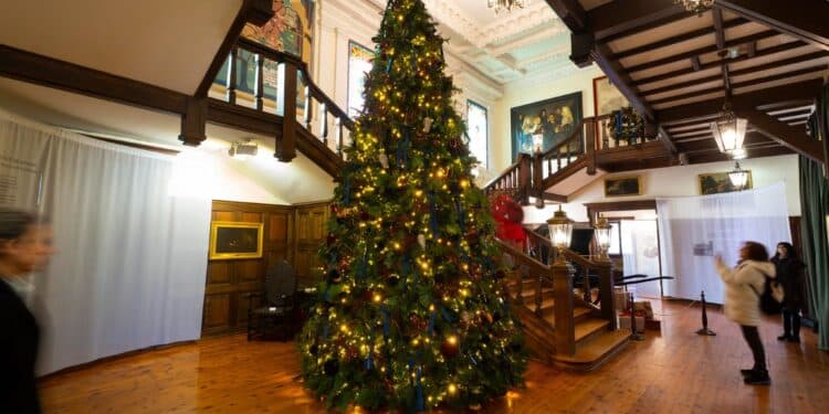 Árbol de Navidad del Pazo de Castrelos
