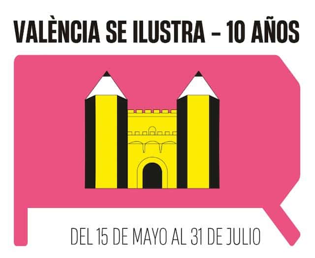 10º aniversario de València se ilustra