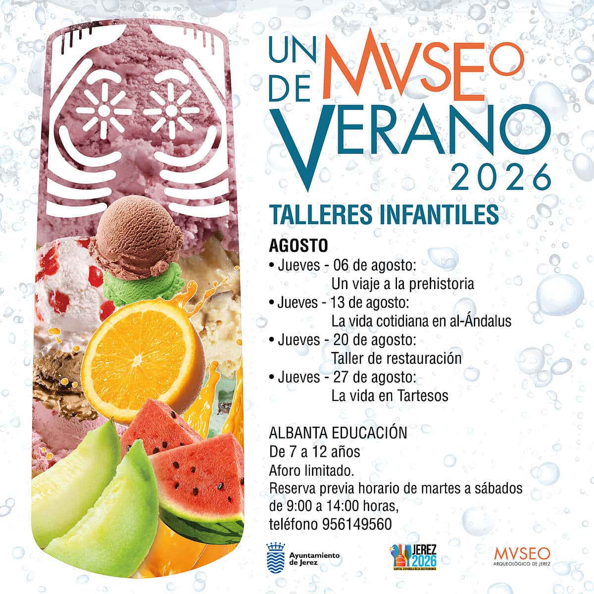 Talleres Infantiles de Verano - Agosto