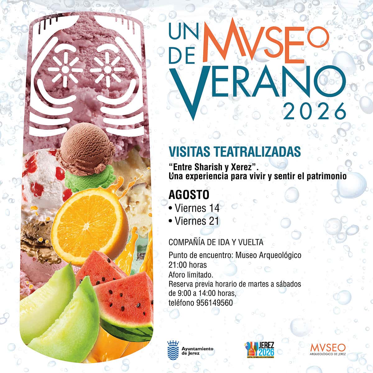 Verano en el Museo 2026, Visitas Teatralizadas Agosto: Entre Sharish y Xerez