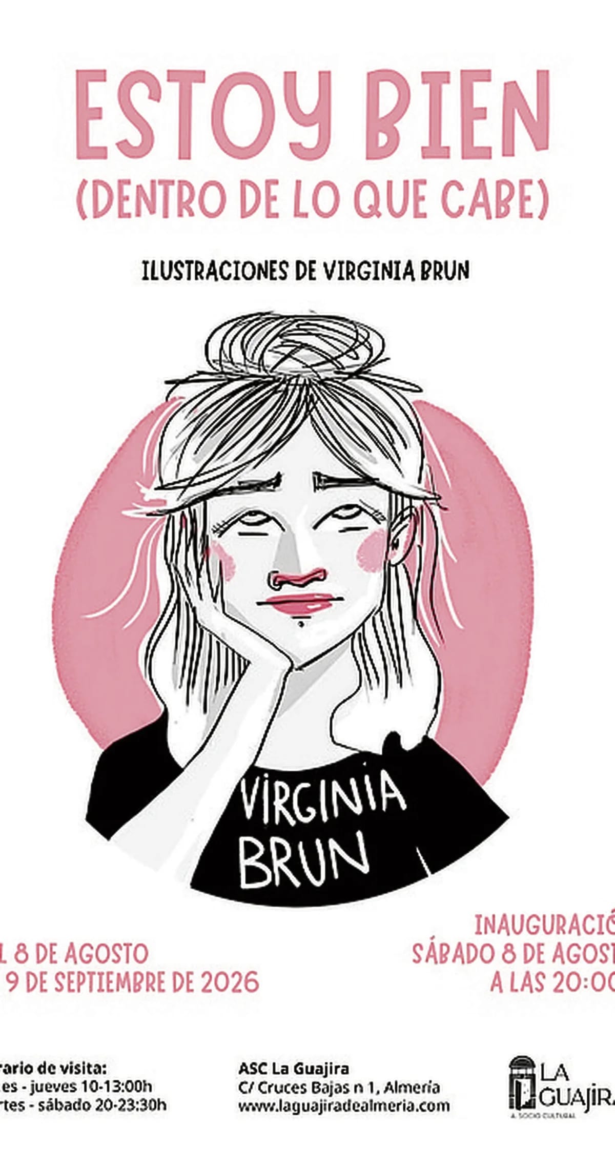 Presentación de libro y exposición 'Estoy bien (dentro de lo que cabe)' de Virginia Brun
