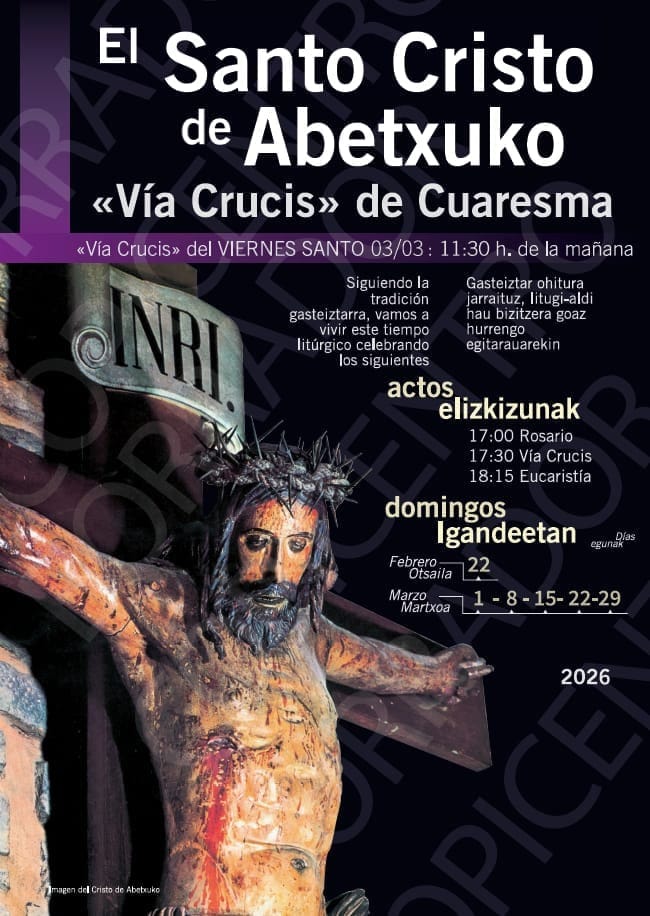 Vía Crucis de Cuaresma en Abetxuko