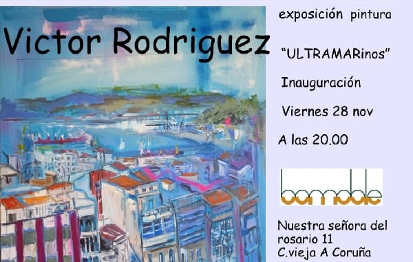 Exposición de pintura del artista Víctor Rodríguez