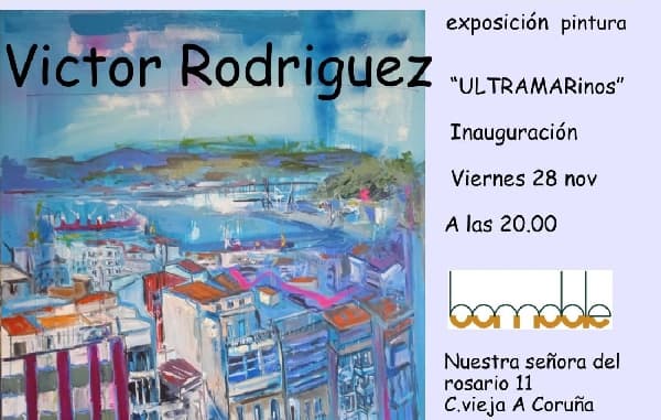 Exposición de pintura del artista Víctor Rodríguez