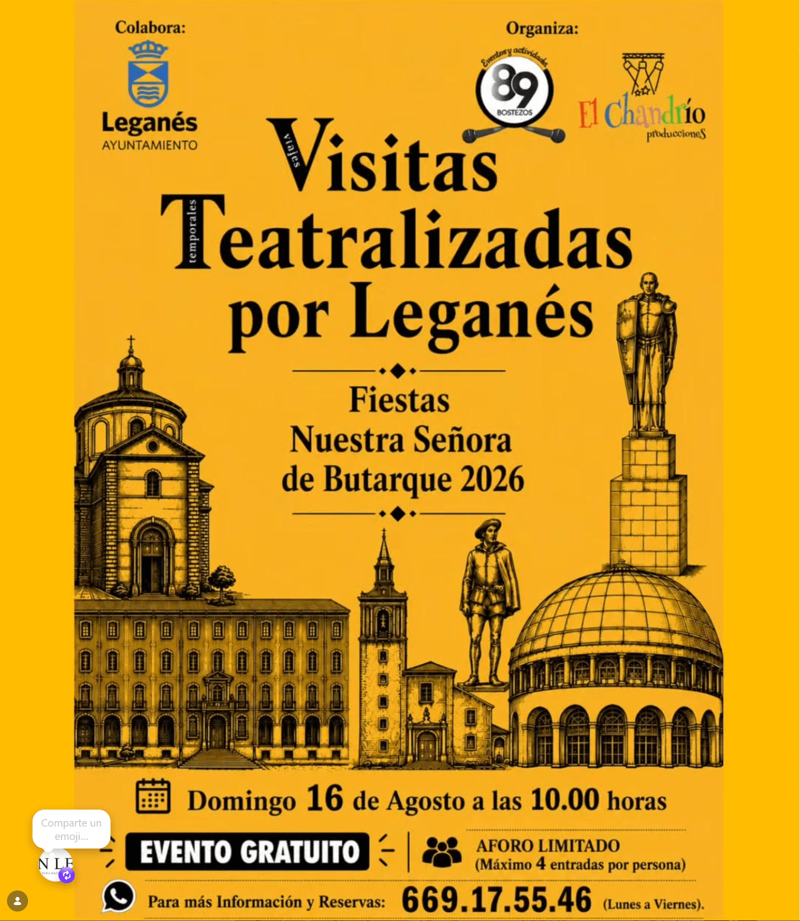 Visitas Teatralizadas por Leganés