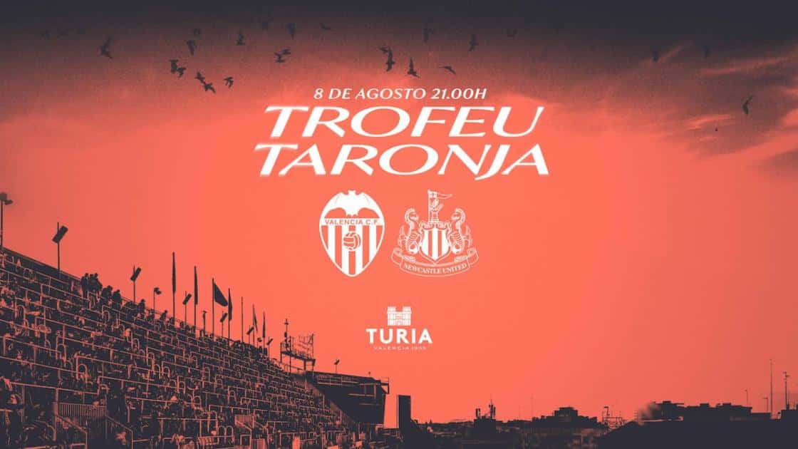 Trofeo Naranja 2026: Valencia CF vs Newcastle United FC