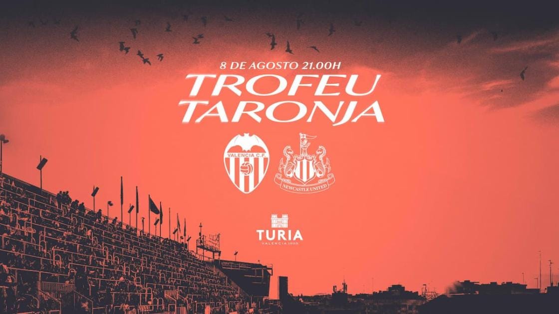 Trofeo Naranja 2026: Valencia CF vs Newcastle United FC