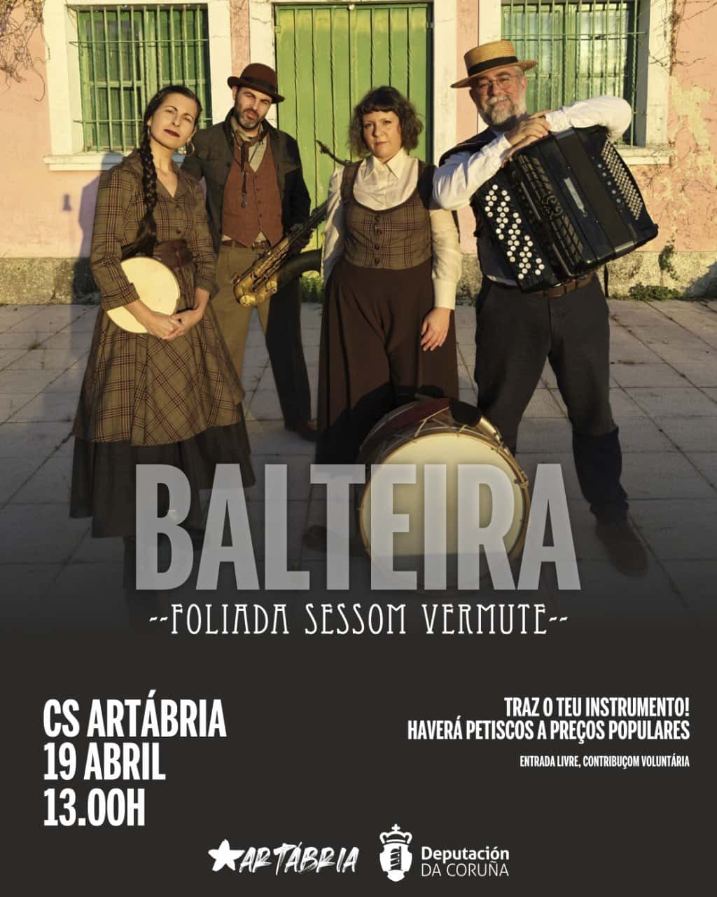Balteira anima o vermú