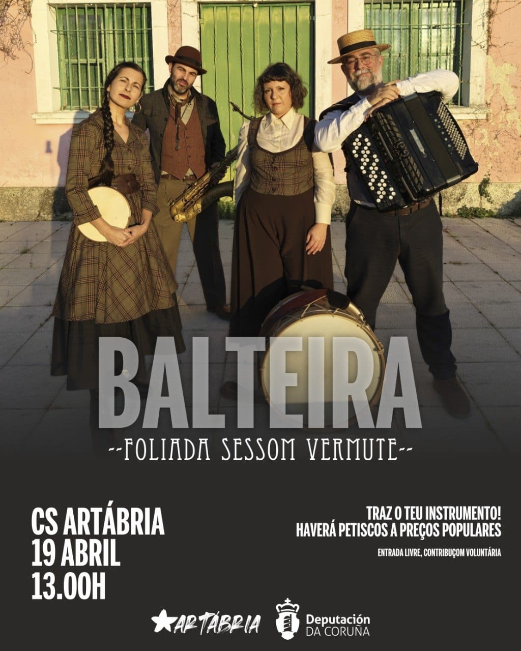 Balteira anima o vermú