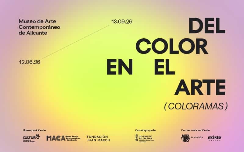 Exposición sobre el color en el MACA