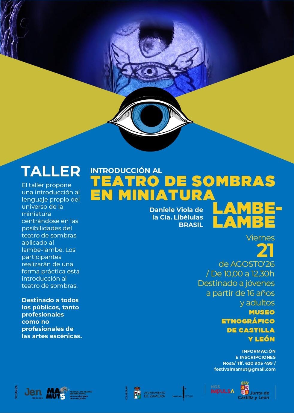 Taller de teatro de sombras en miniatura