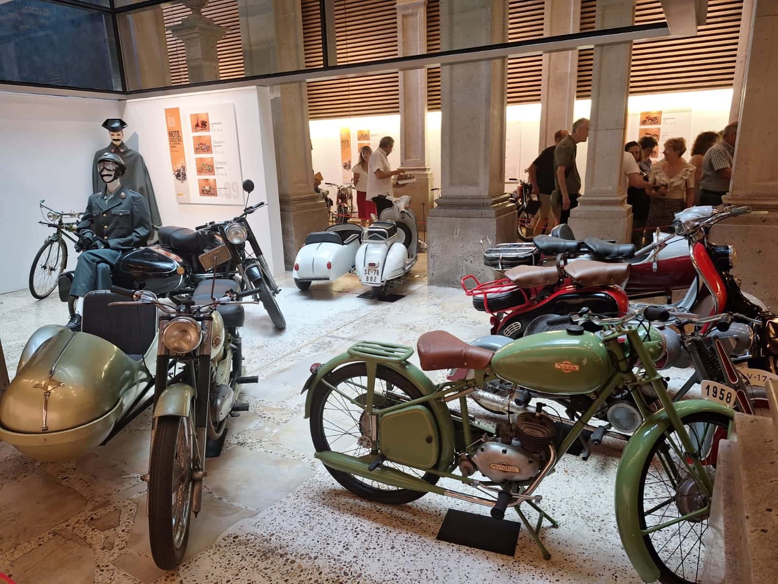 Las motocicletas de la posguerra española