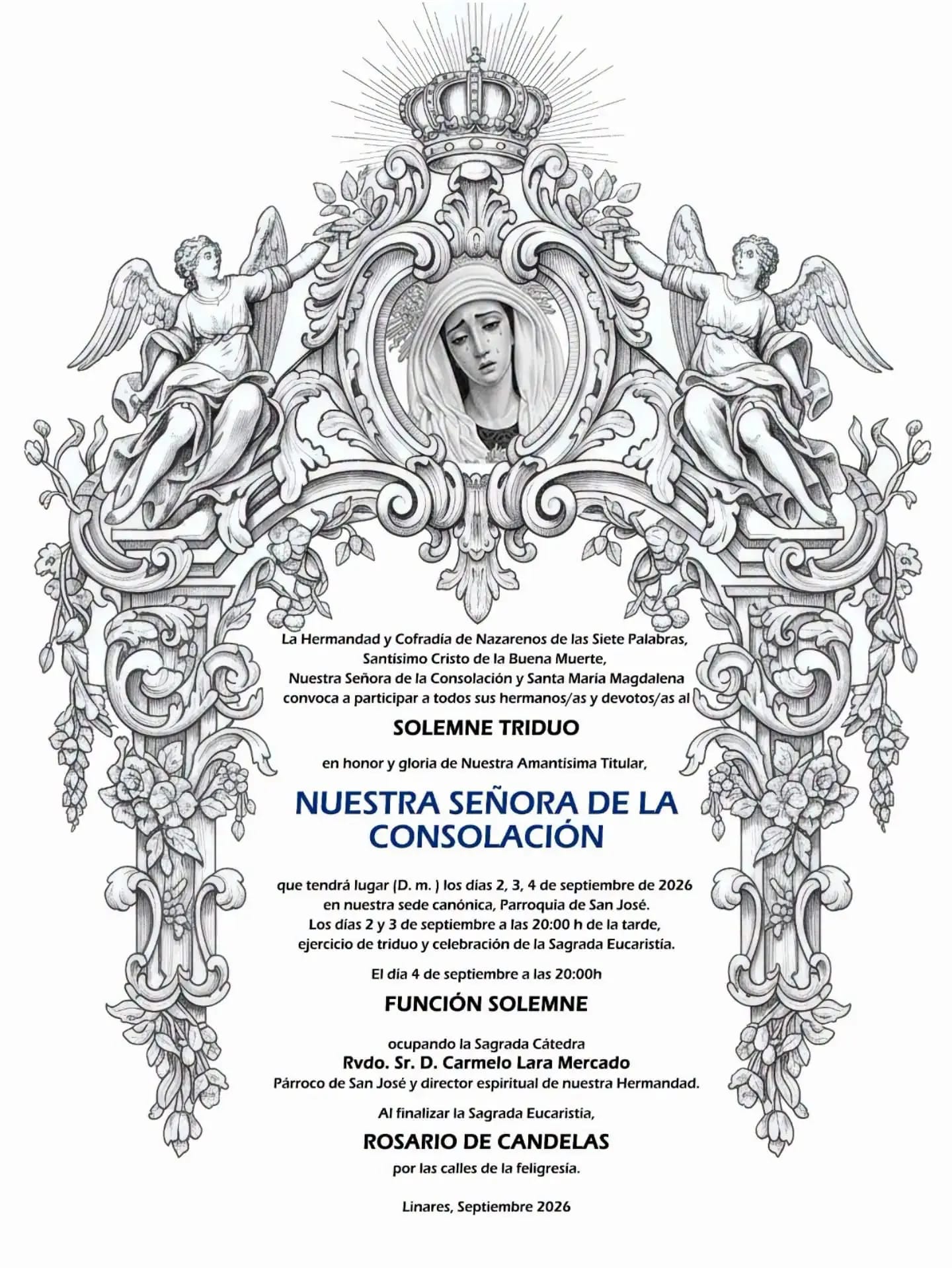 Solemne Triduo a Nuestra Señora de la Consolación