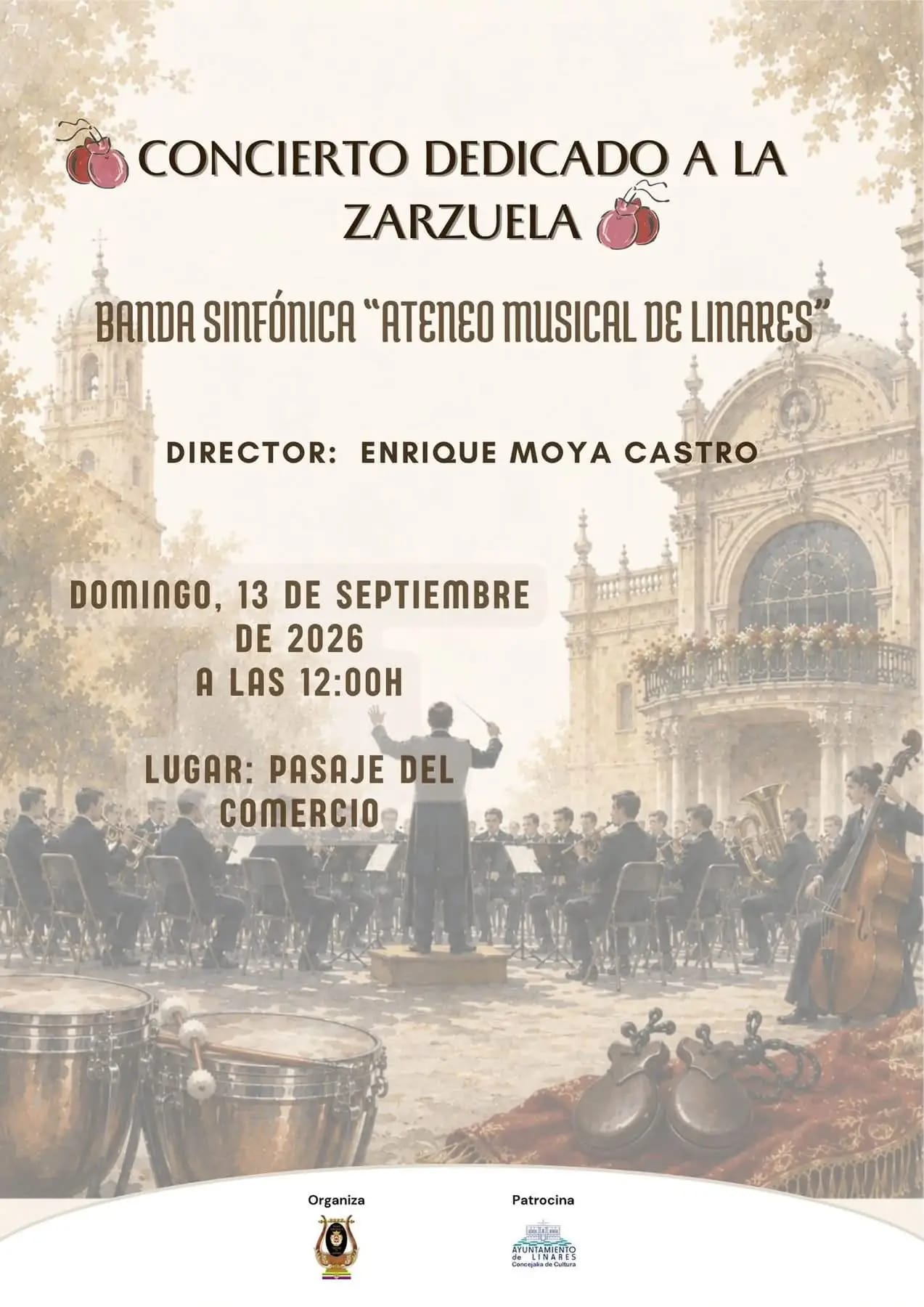 Concierto dedicado a la Zarzuela - Banda Sinfónica Ateneo Musical de Linares