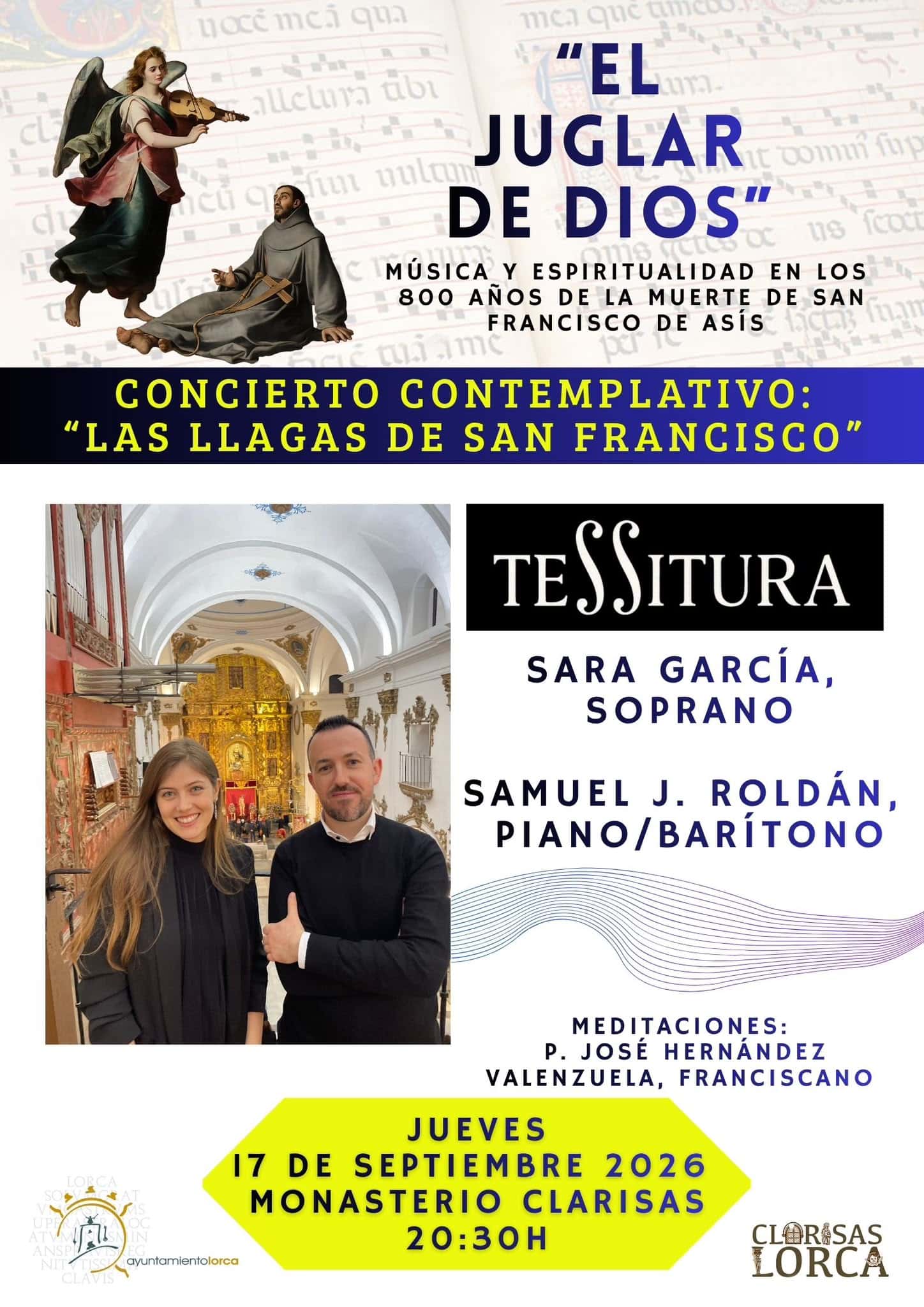 Concierto Contemplativo: Las Llagas de San Francisco