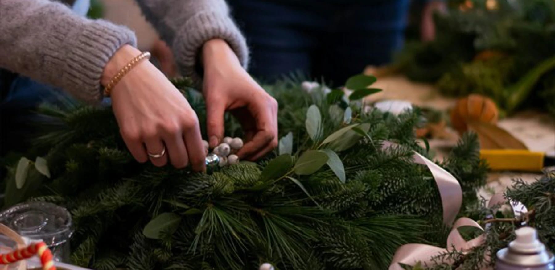 Christmas Wreath Making Experience