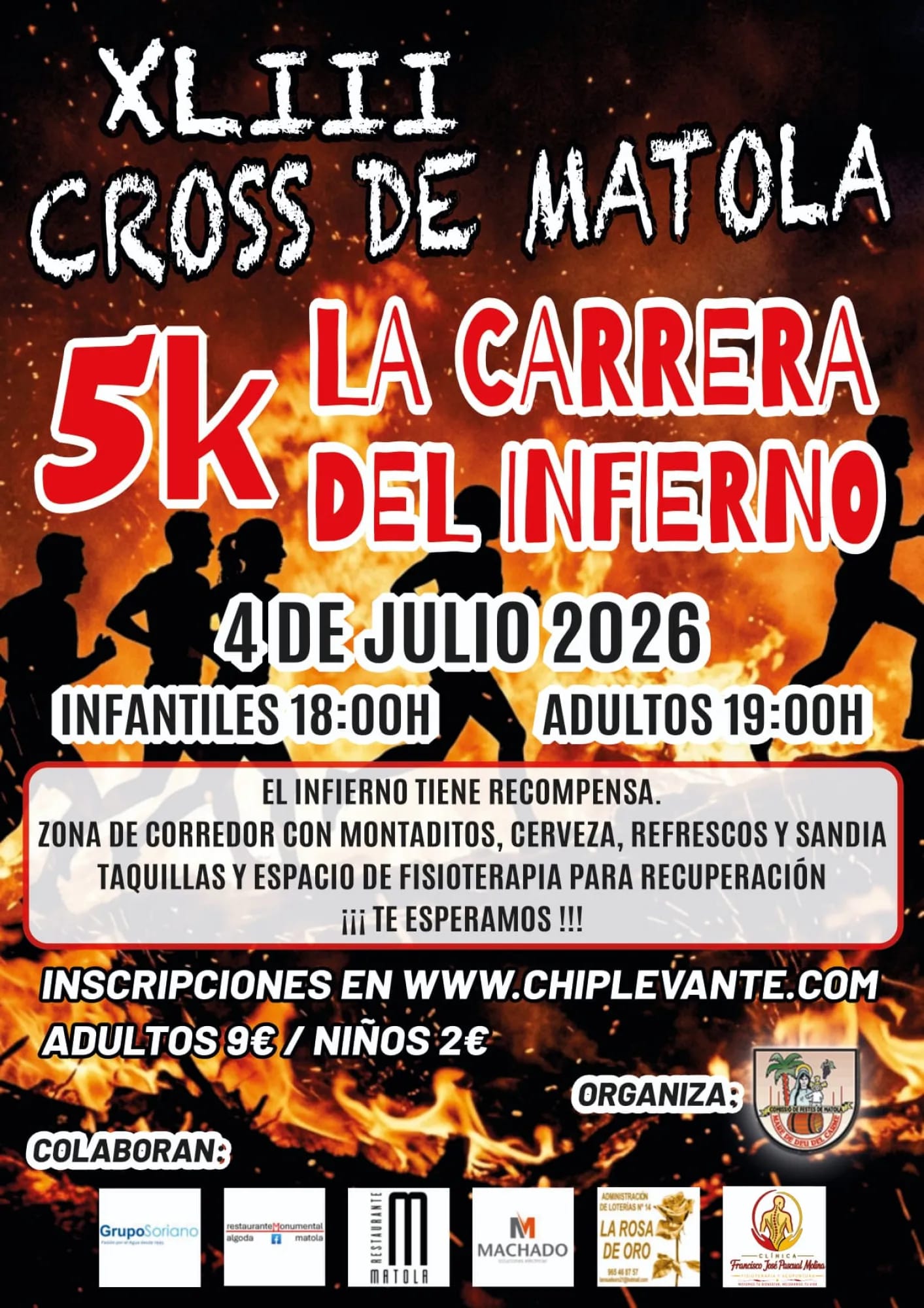 XLIII Cross Popular de Matola - La Carrera del Infierno