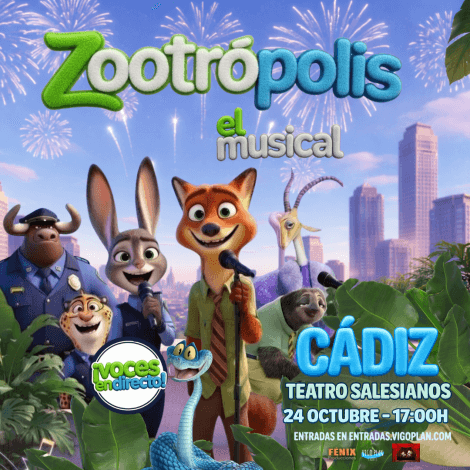 Zootrópolis, el Musical
