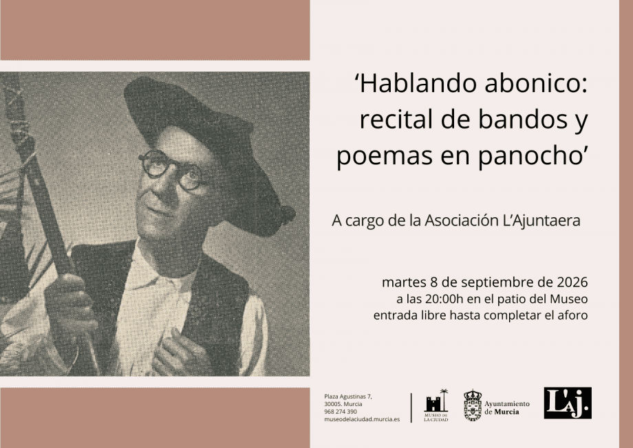Hablando abonico: Recital de bandos y poemas en panocho