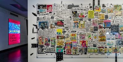 Luis Pérez Calvo. Cromos de artista