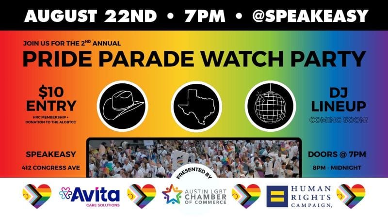 Pride Parade Watch Party