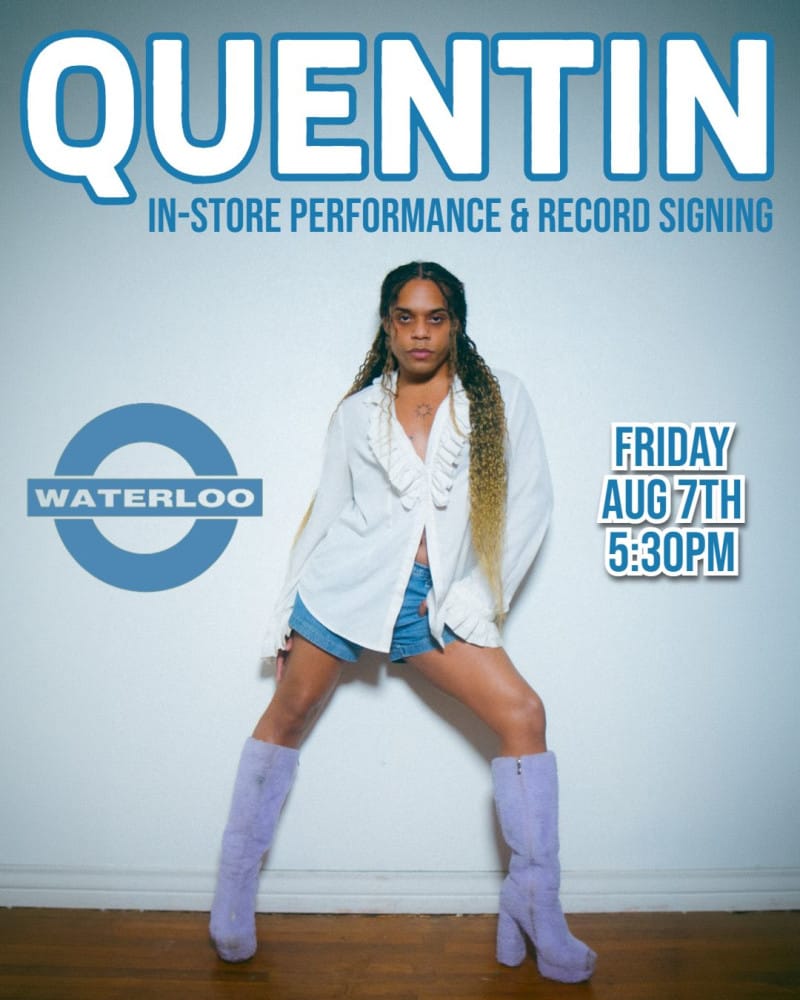 Quentin In-Store Performance & Record Signing