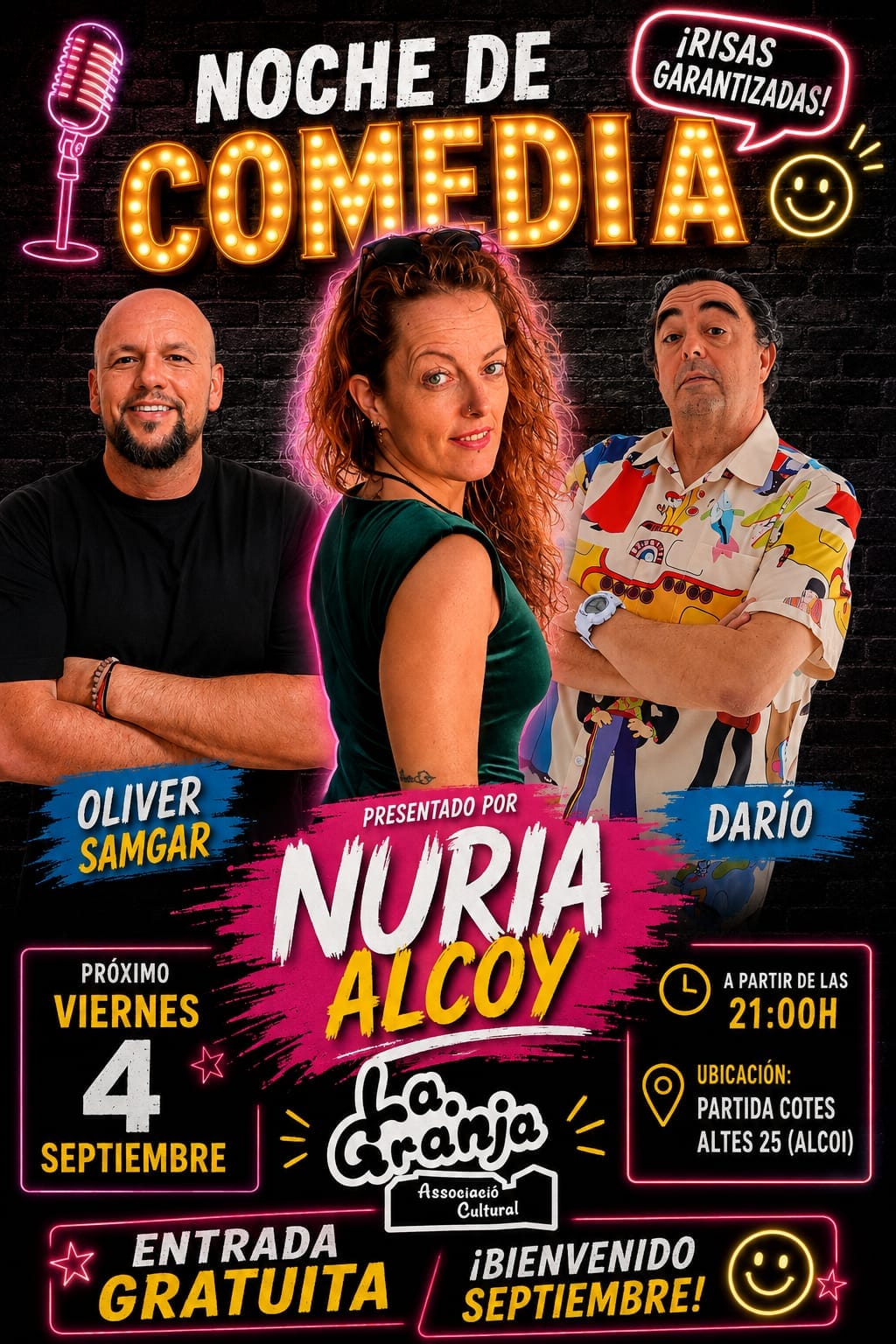 Noche de Comedia con Nuria
