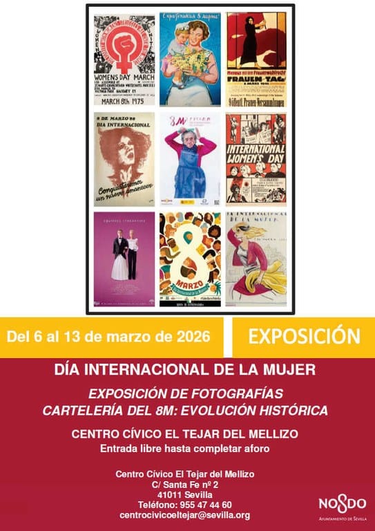 Día Internacional de la Mujer - Exposición de fotografías: Cartelería del 8M
