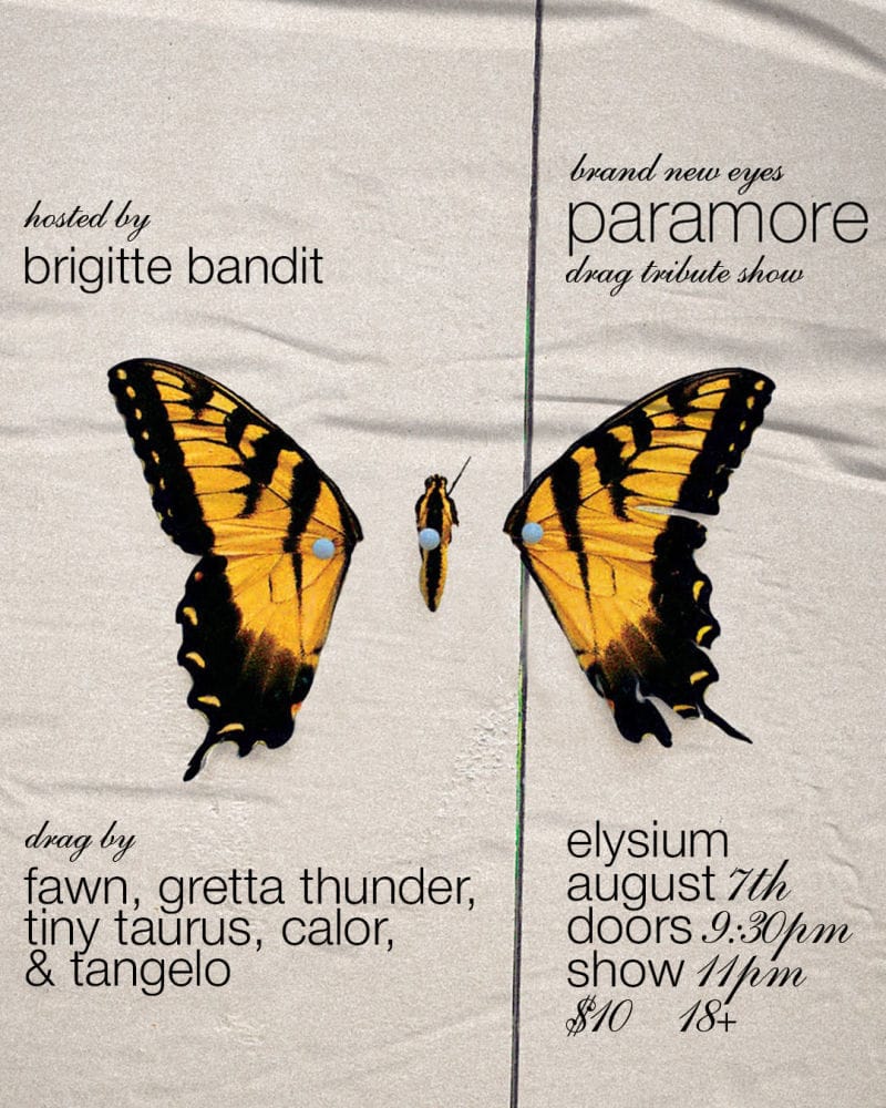 Paramore's Brand New Eyes Drag Show