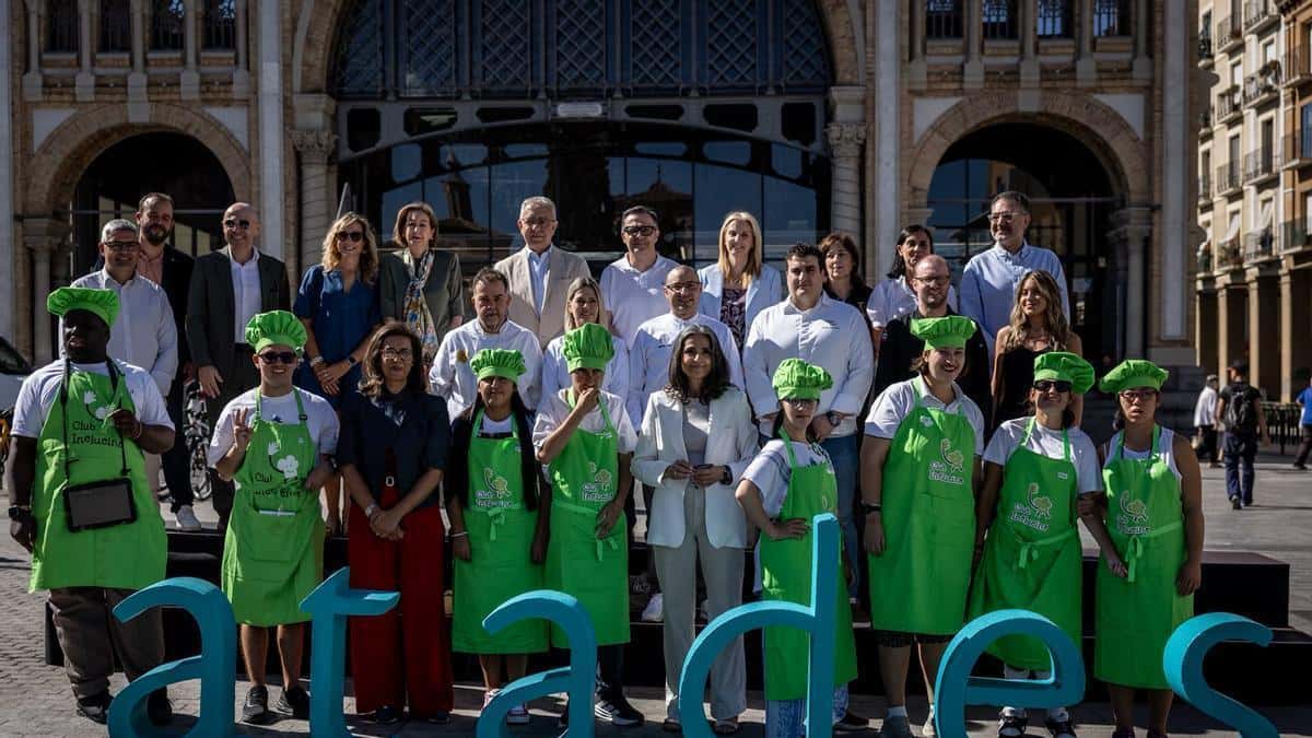 Gala navideña de clausura de los talleres de cocina inclusiva del Club Inclucina