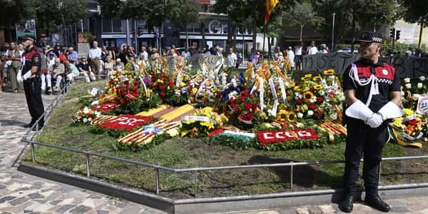 Commemoración de la Diada de Catalunya en Cornellà