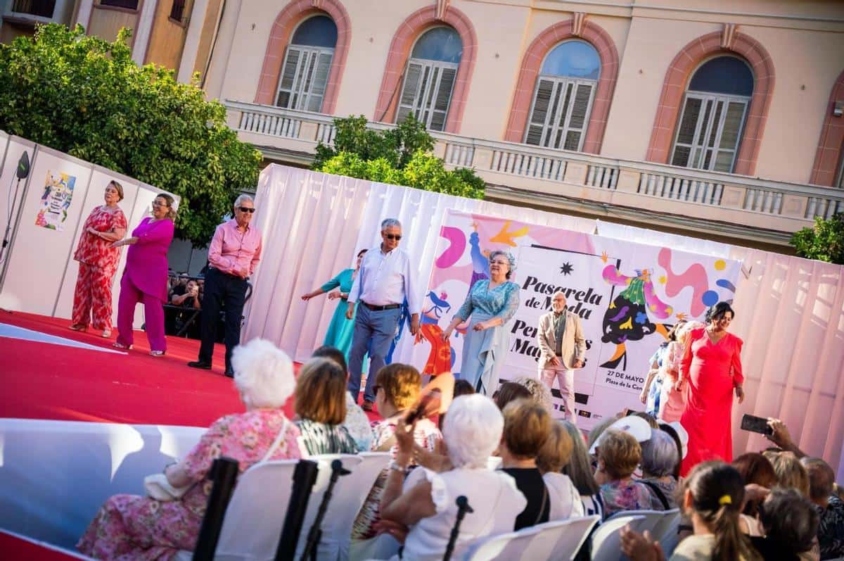 Pasarela de Moda para Personas Mayores