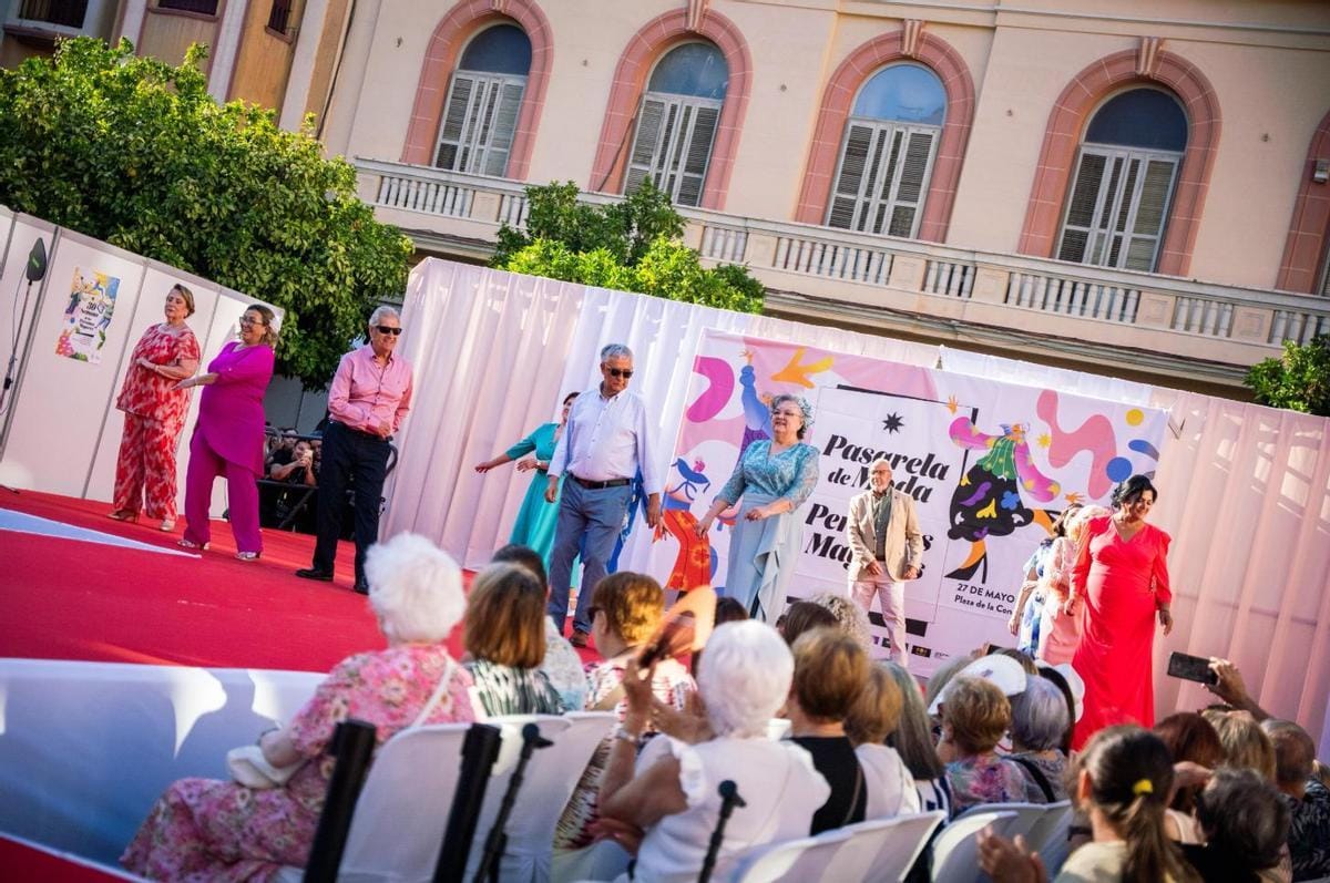 Pasarela de Moda para Personas Mayores