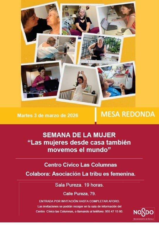 Mesa redonda Semana de la Mujer: Las mujeres desde casa también movemos el mundo