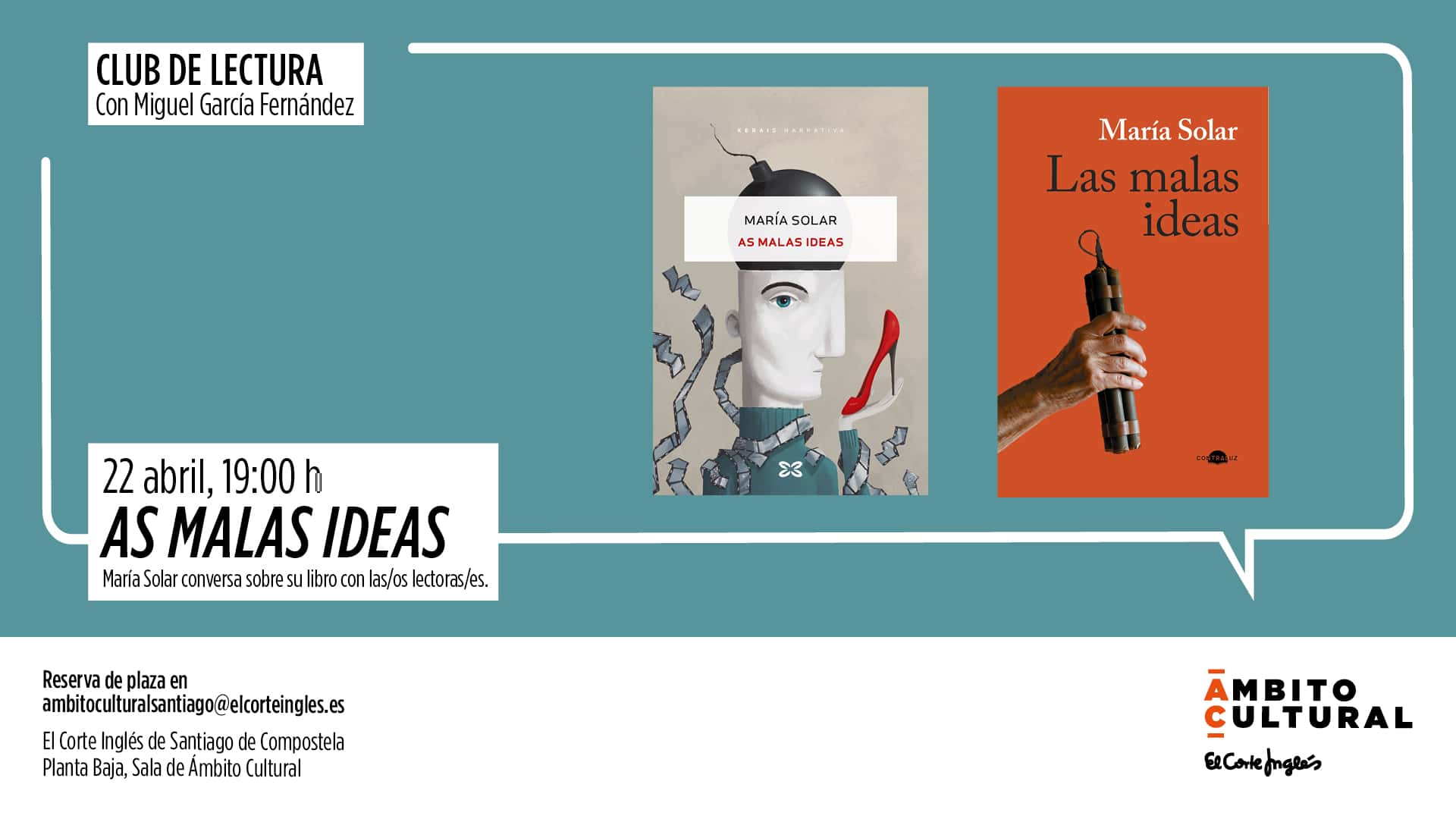 Inauguración del Club de Lectura Ámbito Cultural