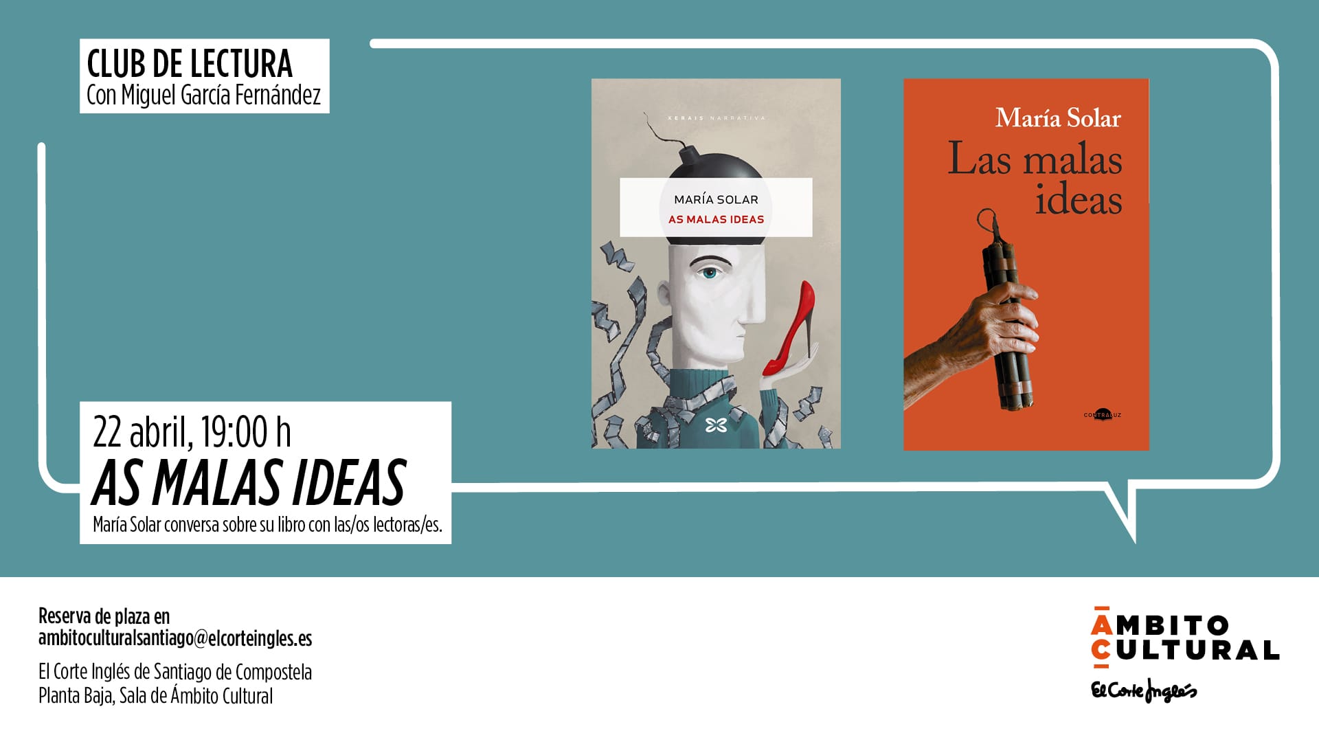 Inauguración del Club de Lectura Ámbito Cultural