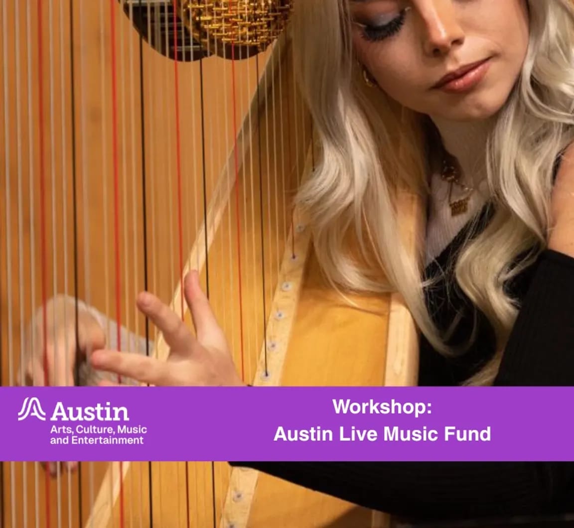 FY27 Austin Live Music Fund Workshop (In-Person)
