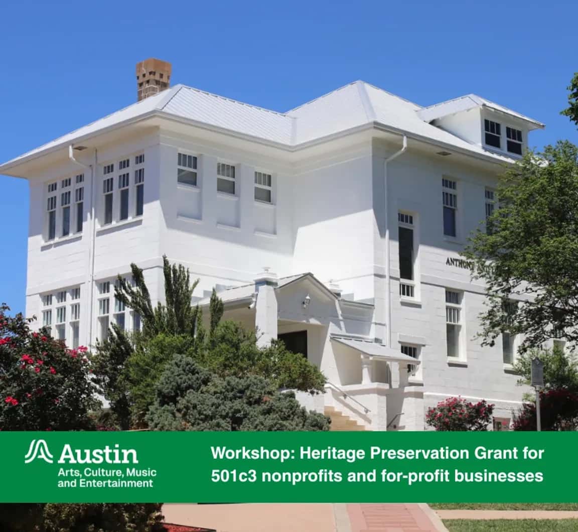FY27 Heritage Preservation Grant Workshop (In-Person)