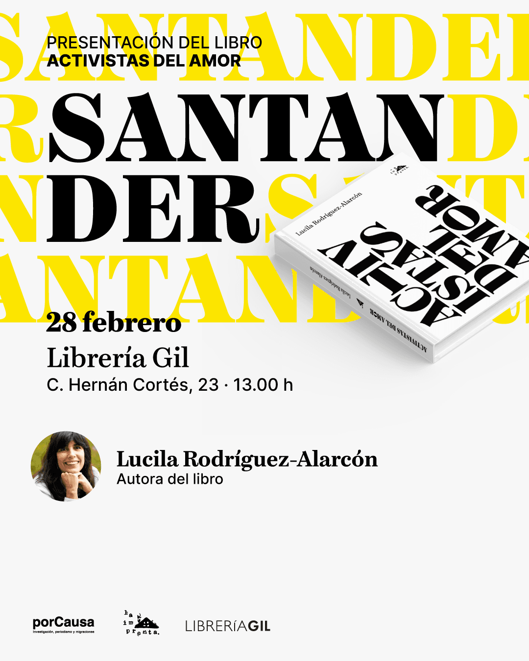 Lucila Rodr铆guez-Alarc贸n presenta el libro 'Activistas del amor'