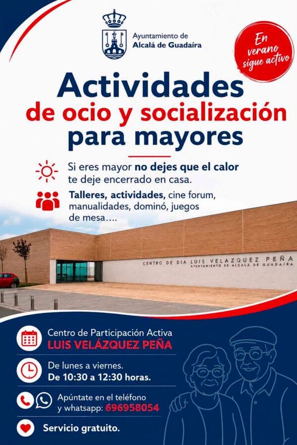 Actividades de ocio y socialización para personas mayores