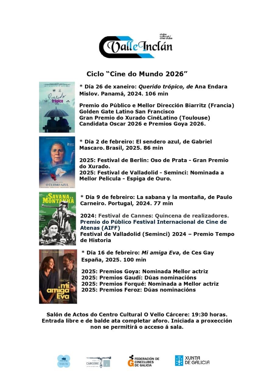 El sendero azul (Ciclo 'Cine do mundo 2026')