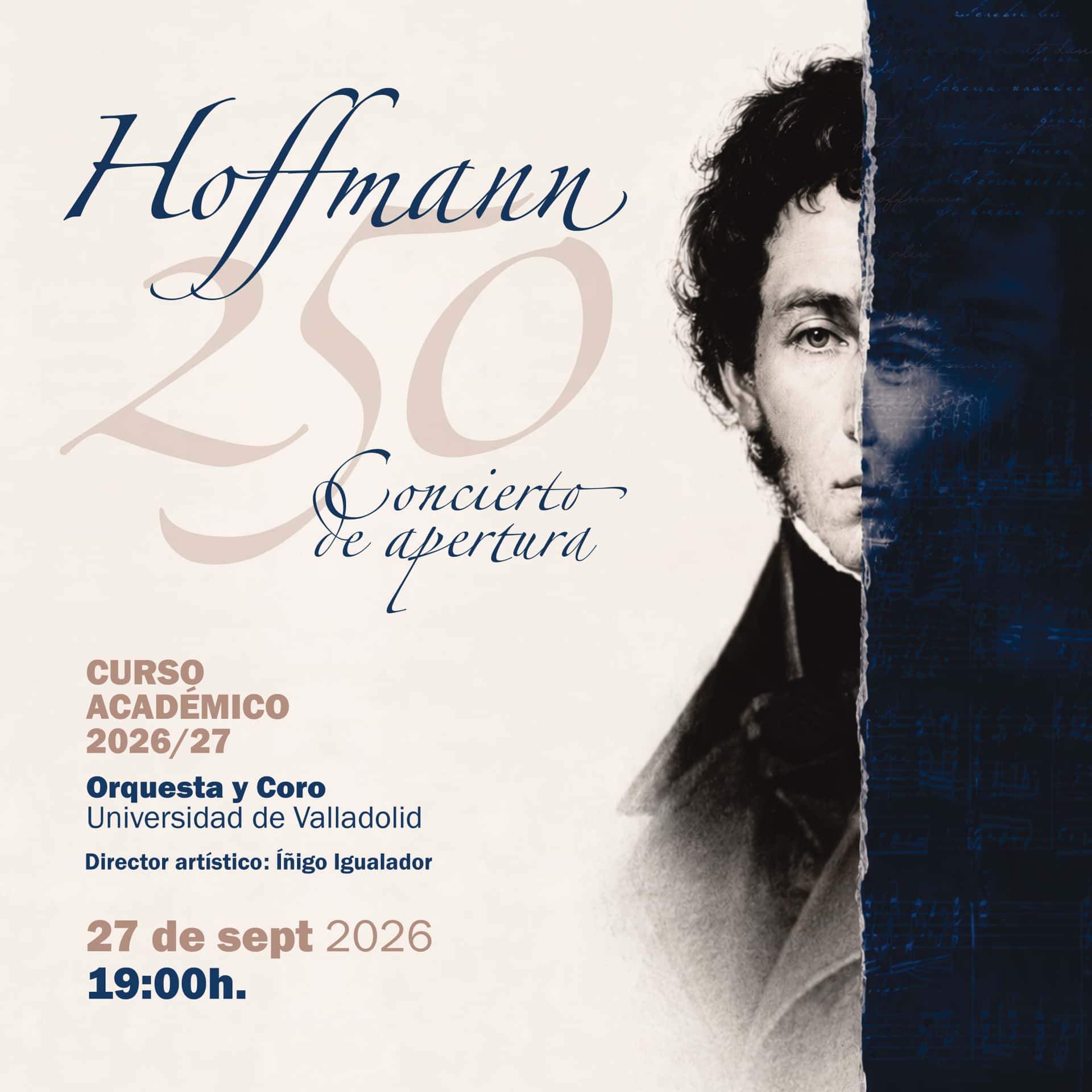 Concierto de apertura. Curso UVa 2026/27