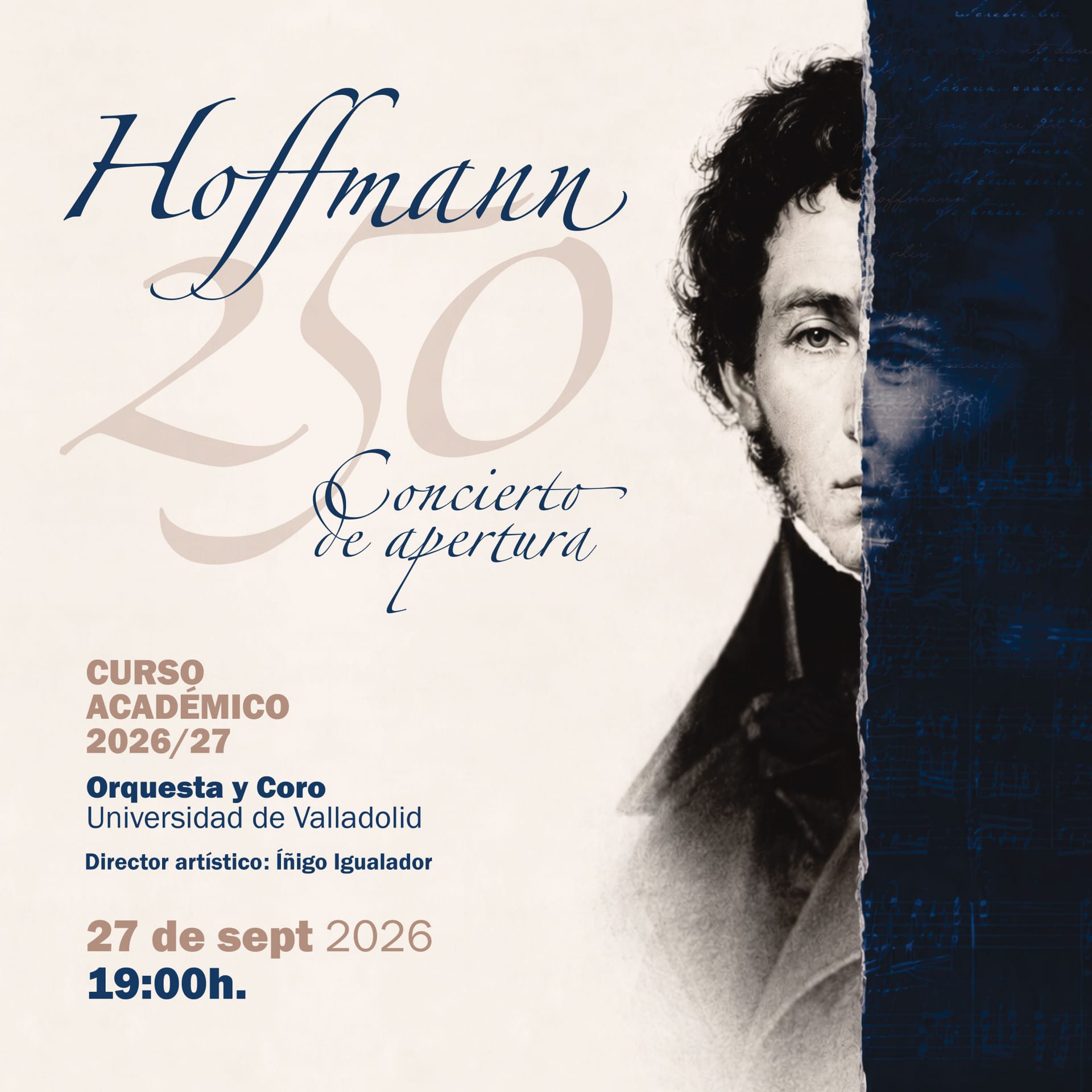 Concierto de apertura. Curso UVa 2026/27