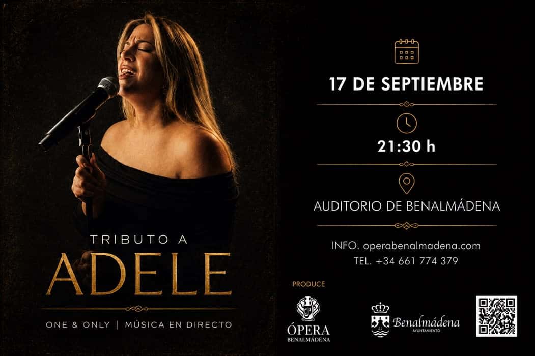 Tributo a Adele. La magia de Adele con música en directo
