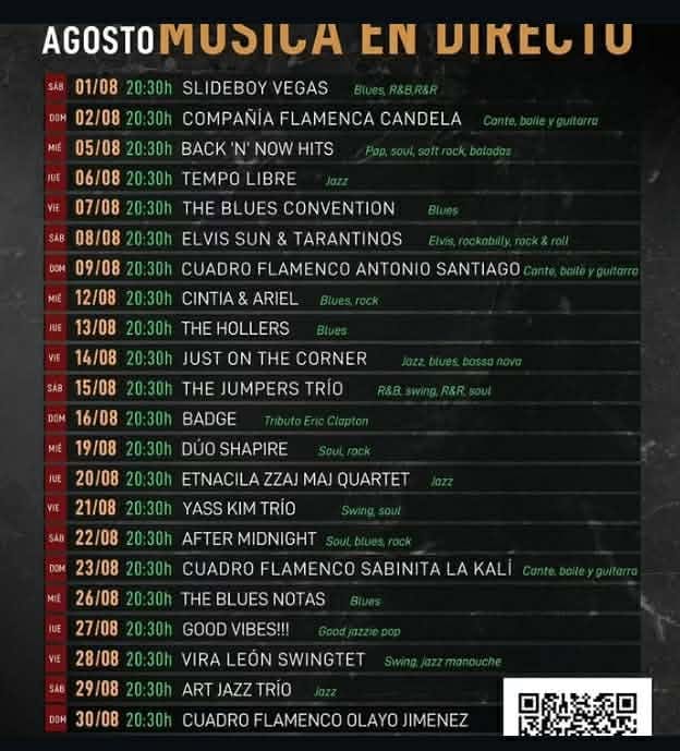 Concierto de The Blues Convention en Entre Bambalinas