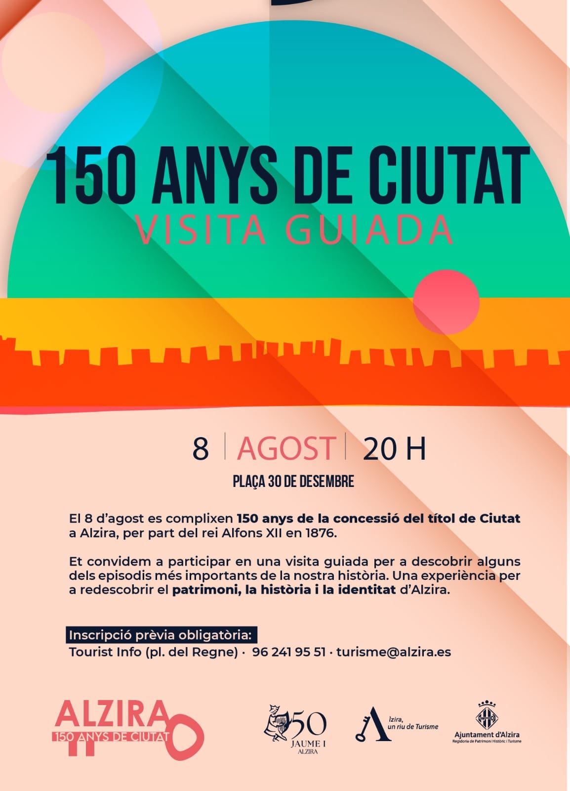 150 anys de ciutat - Visita guiada