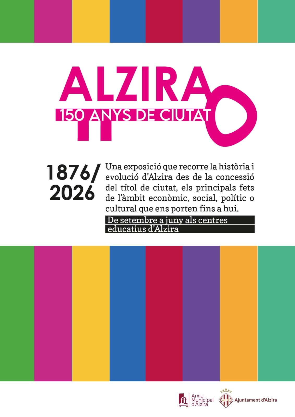Exposición «Alzira 150 anys de ciutat»