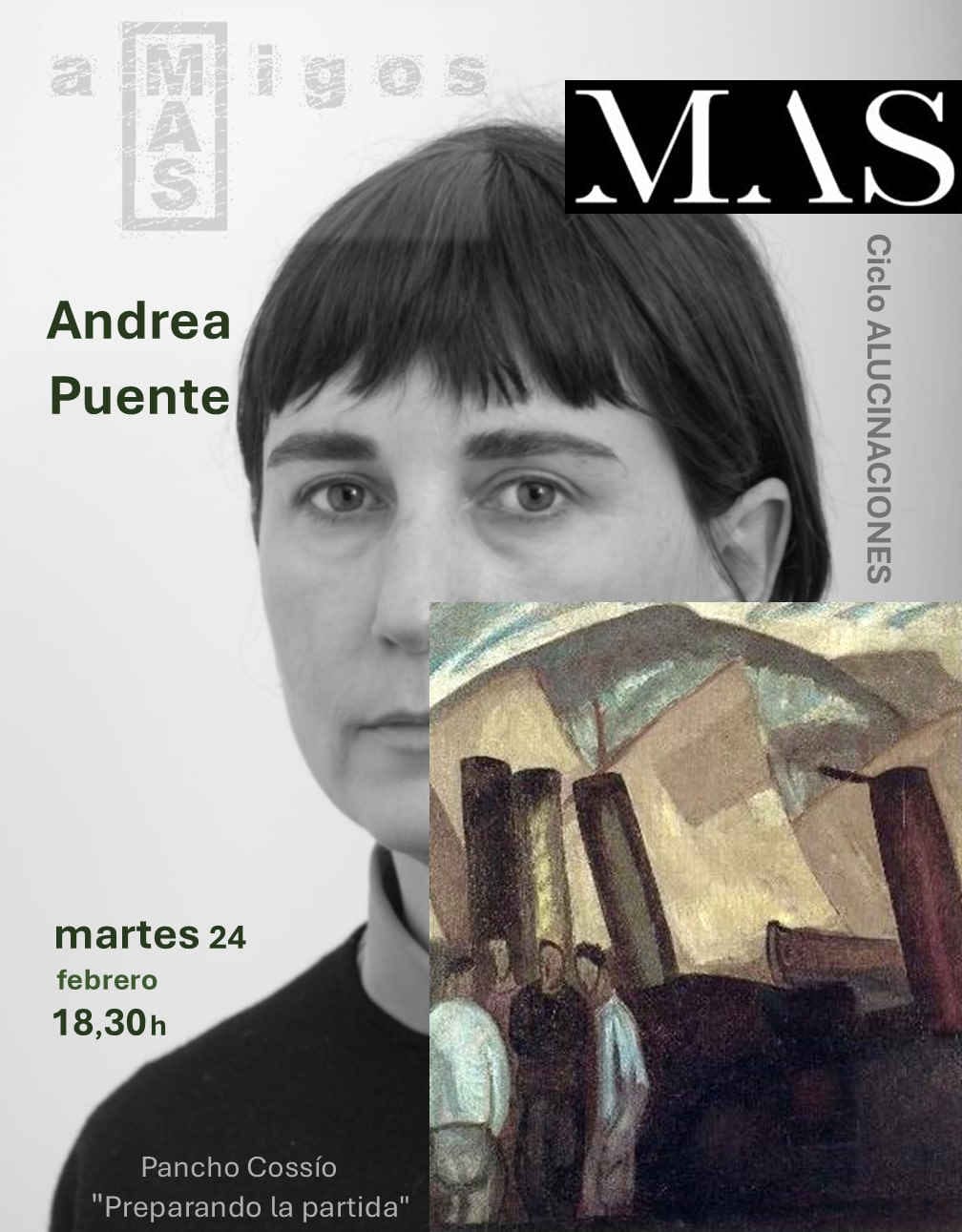 Preparando la partida, de Pancho Cossío. Una alucinación de Andrea Puente